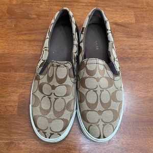 coach slip ons